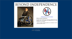 Desktop Screenshot of beyondindependence.net